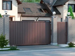 Защита и комфорт на вашем участке: Уличные откатные ворота