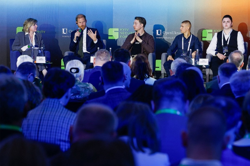 Визит принца Гарри в Киев